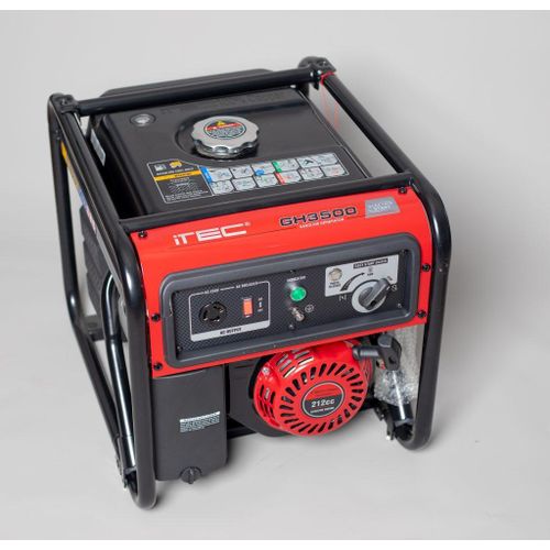 Itec Manual Start 3.5KVA Generator – affordable, fuel-efficient backup generator for Nigerian homes and small businesses.