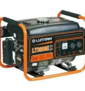 Lutian LT3500E 3.5KVA generator with electric key start and copper coil – fuel-efficient backup generator for Nigerian homes and small businesses.