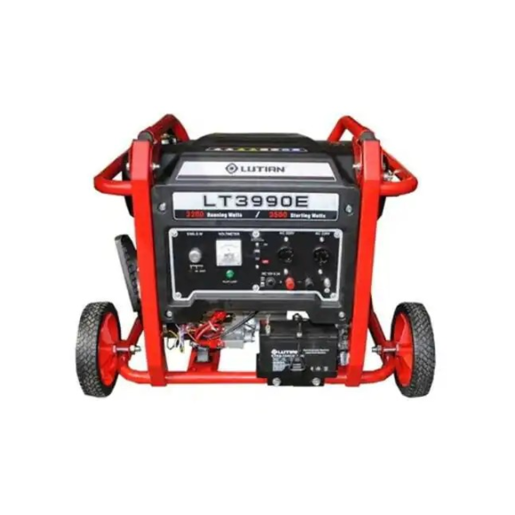 Lutian LT3990E Ecological 3.5KVA generator with key starter – eco-friendly, fuel-efficient generator for Nigerian homes and shops.