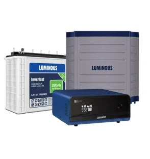 900VA Luminous Inverter package with 150AH battery and rack – reliable inverter solution for Nigerian homes and shops, available at Tektins.