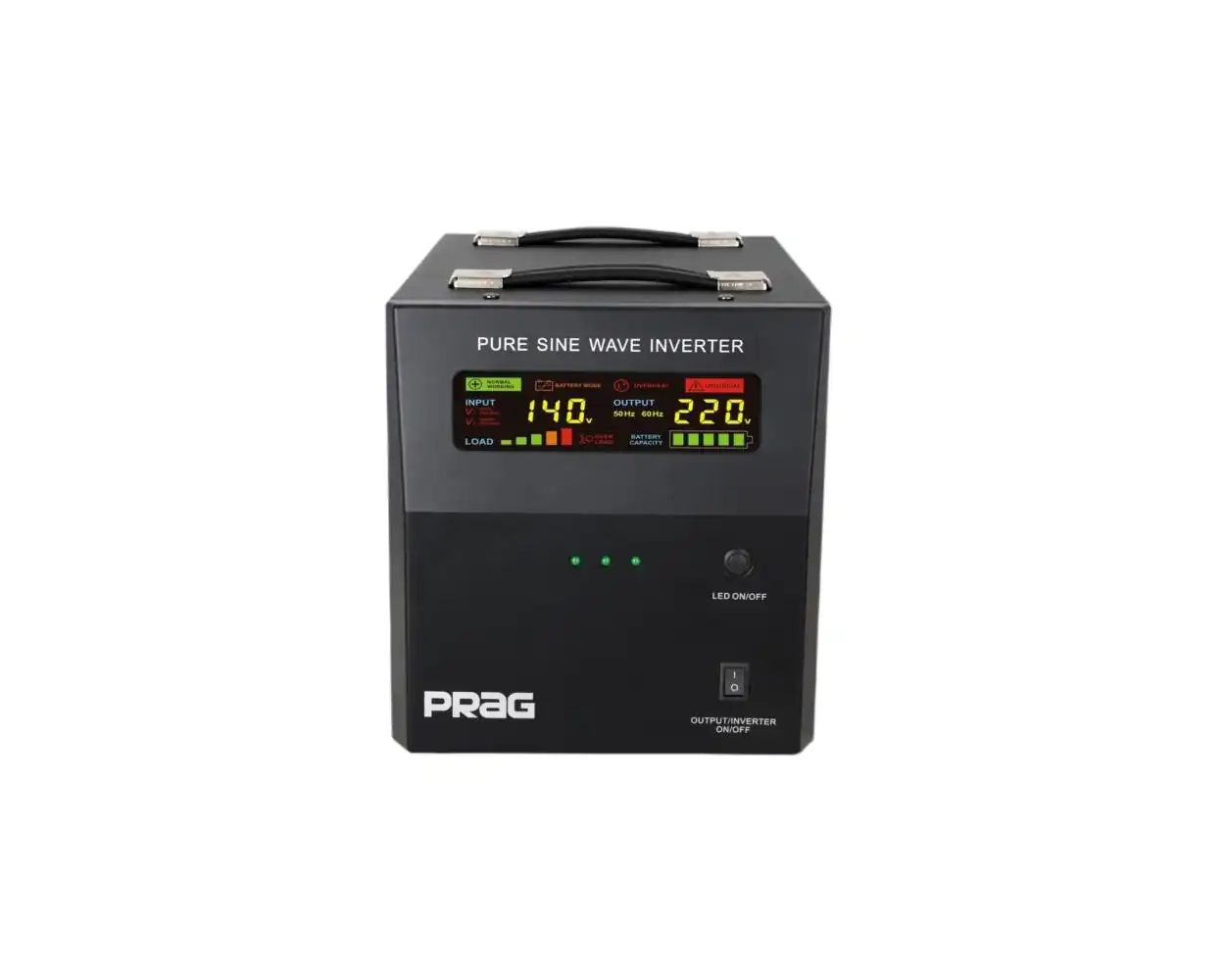Prag Pure Sinewave Inverter 2KVA / 24V – durable, efficient inverter for Nigerian homes and small offices, supplied by Tektins.