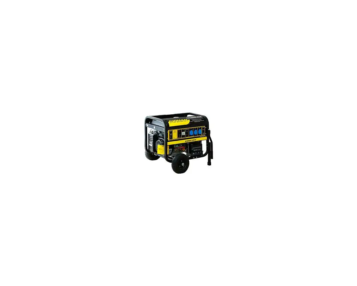 Remote start petrol generator in Nigeria with wheels and silent engine for home and business backup