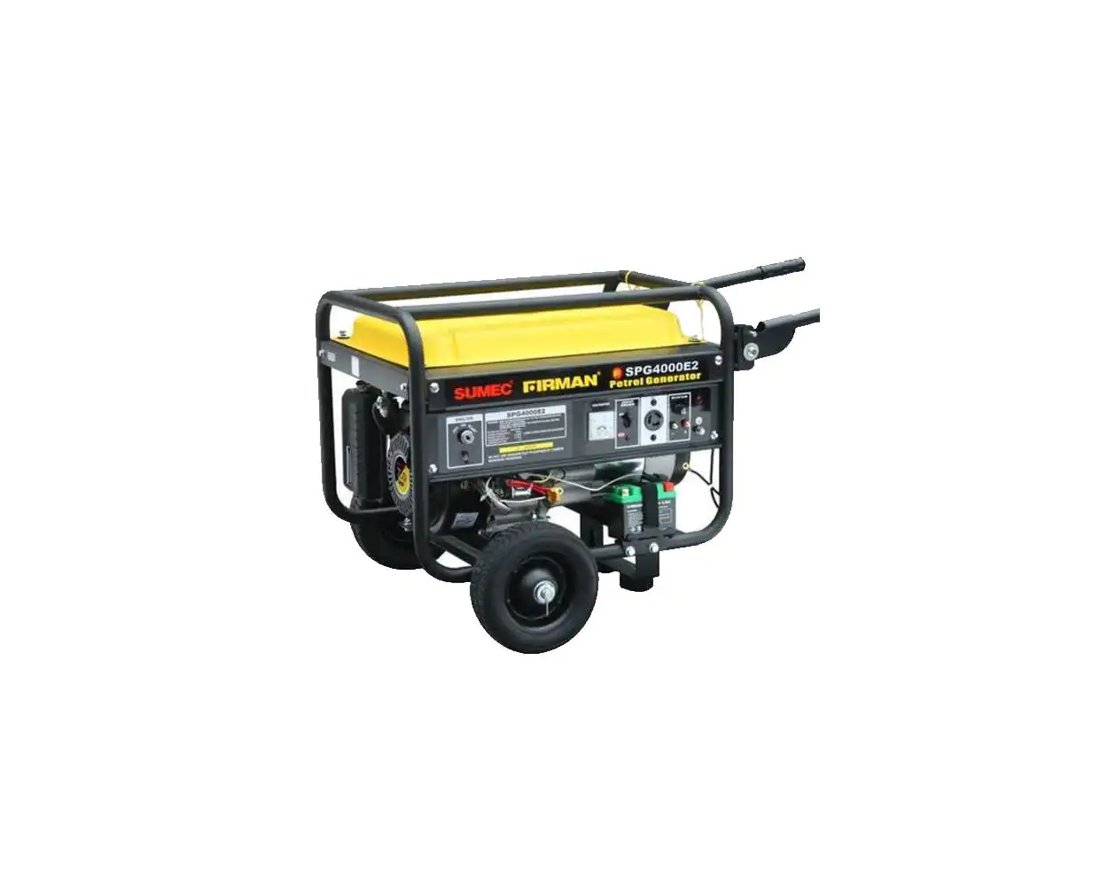 Firman 3.3KVA SPG4000ES generator with electric start, copper coil, and fuel-efficient engine – perfect backup power for Nigerian homes and small businesses.