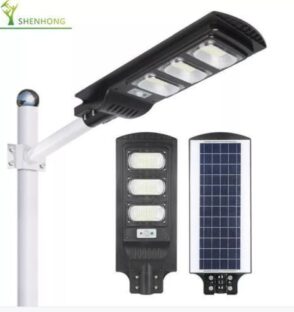 solar street light with free pole