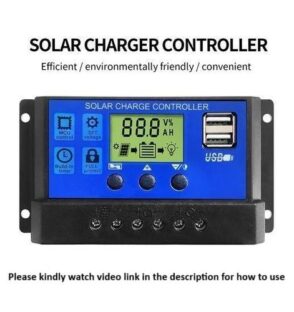 30A 12V/24V PWM dual USB battery solar panel controller charge regulator for Nigerian solar systems.