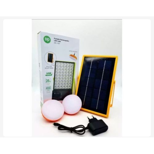 Solar Lighting Kit with phone charging and inbuilt battery for Nigerian homes and outdoor use.