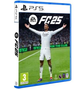 EA Sports FC 25 PlayStation 5 football game with HyperMotion technology and next-gen graphics for Nigerian gamers.