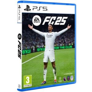 EA Sports FC 25 PlayStation 5 football game with HyperMotion technology and next-gen graphics for Nigerian gamers.