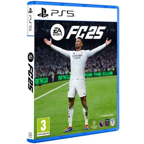 EA Sports FC 25 PlayStation 5 football game with HyperMotion technology and next-gen graphics for Nigerian gamers.