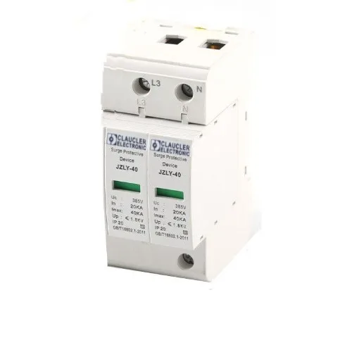 SPD Lightning Protector Surge Protective Device 20KA – durable lightning and surge protection for Nigerian homes and offices, available at Tektins.