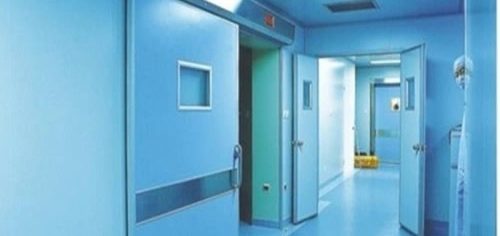 automatic hospital slide door