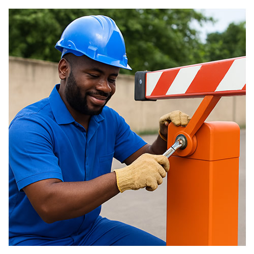 boom barrier system installer in lagos