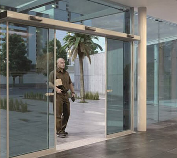 hotel sensor slide door