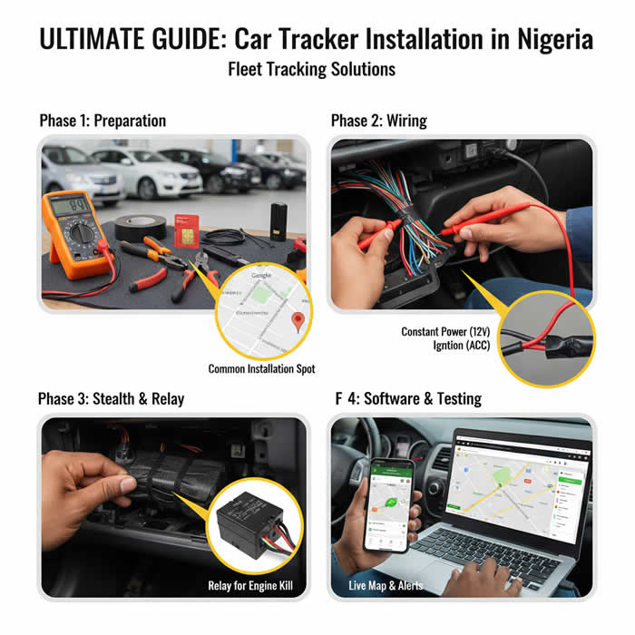 guide to car tracker installation