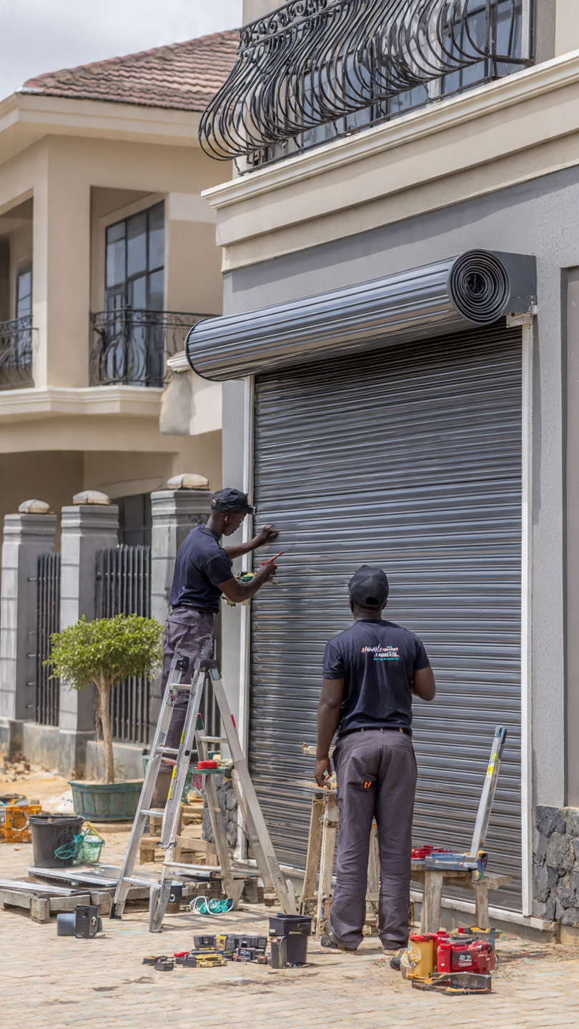 roller shutter door service in nigeria