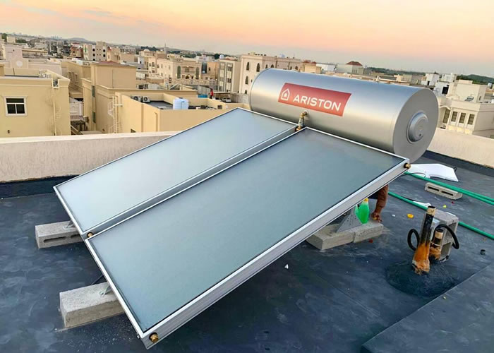 solar water heater installation price