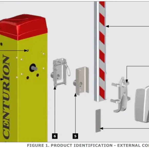 CENTURION Sector Ii Rectangular Boom Pole Joiner Instruction Manual 11 1 580x580