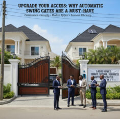 automatic swing gates