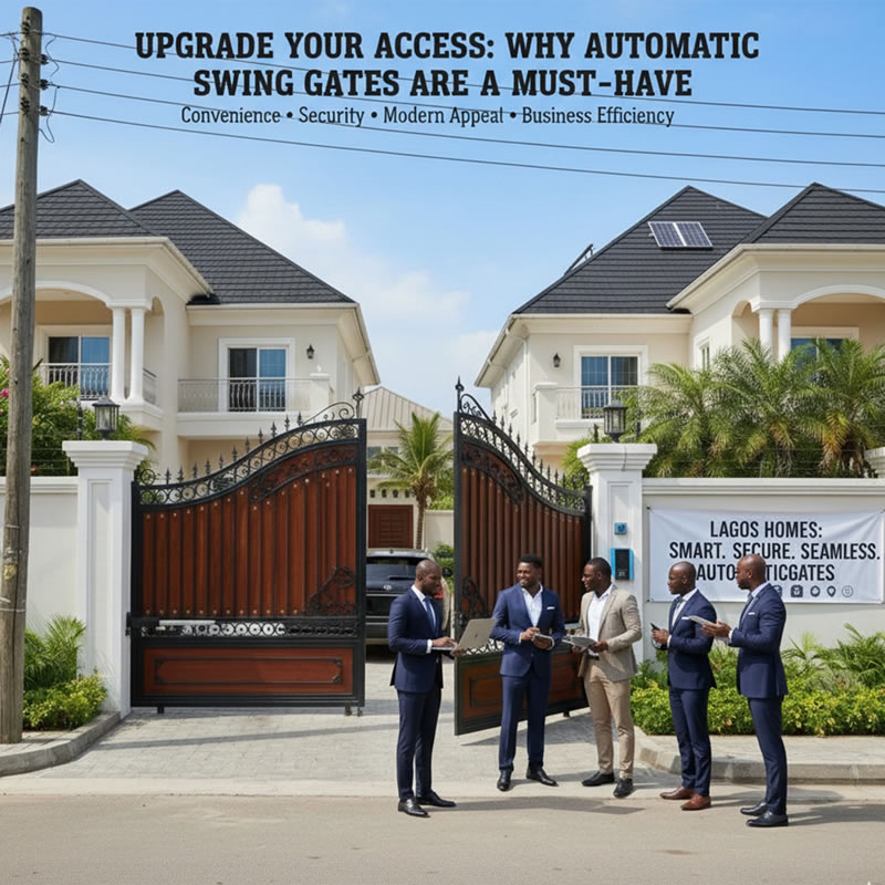 automatic swing gates