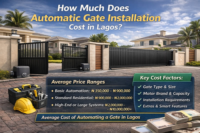 cost of automatic gate installation in nigeria