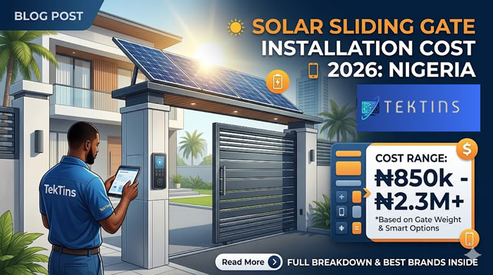 cost of solar automatic gate in nigeria