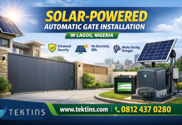 solar powered sliding gate installer in lagos