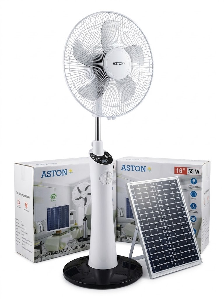 Affordable solar fans