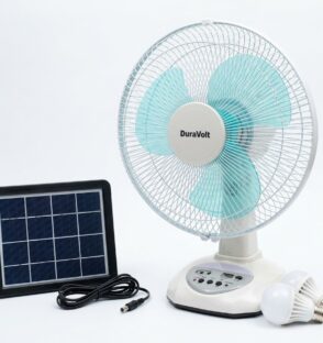 Duravolt Solar Table Fan