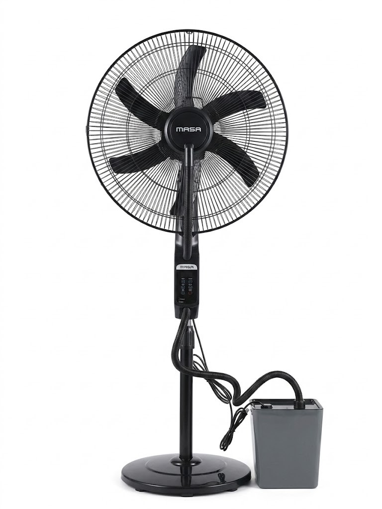 Qasa Mist Rechargeable Solar Fan