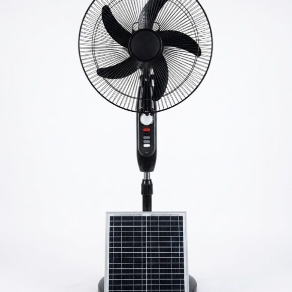 Affordable solar fan