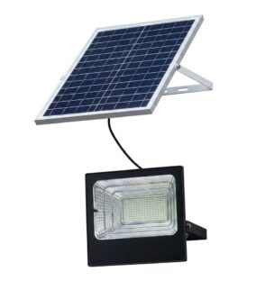 Security solar flood light
