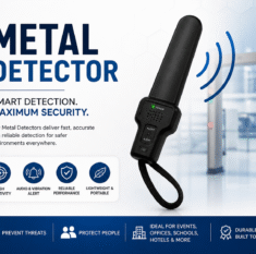 Walk-through metal detectors used by event security companies in Lagos Nigeria for crowd screening