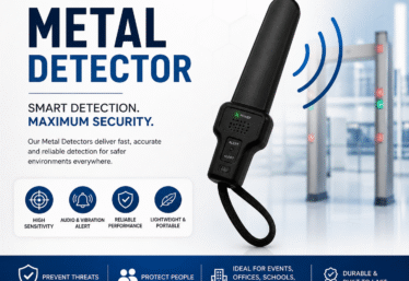 Walk-through metal detectors used by event security companies in Lagos Nigeria for crowd screening