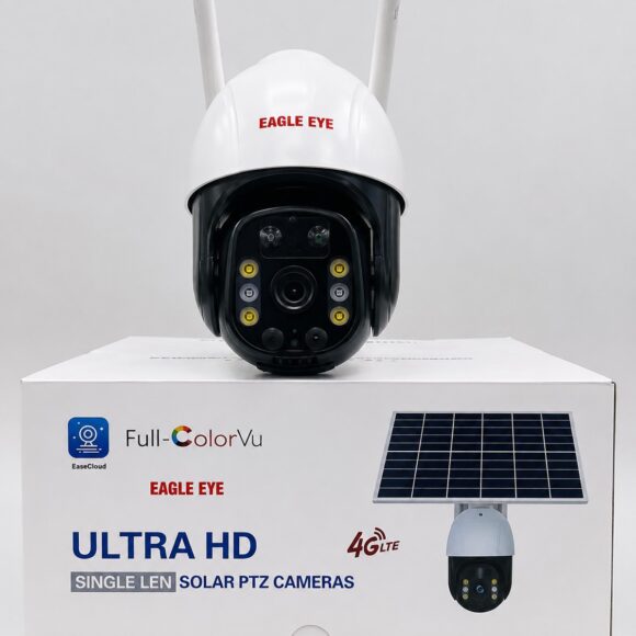 solar powered security camera