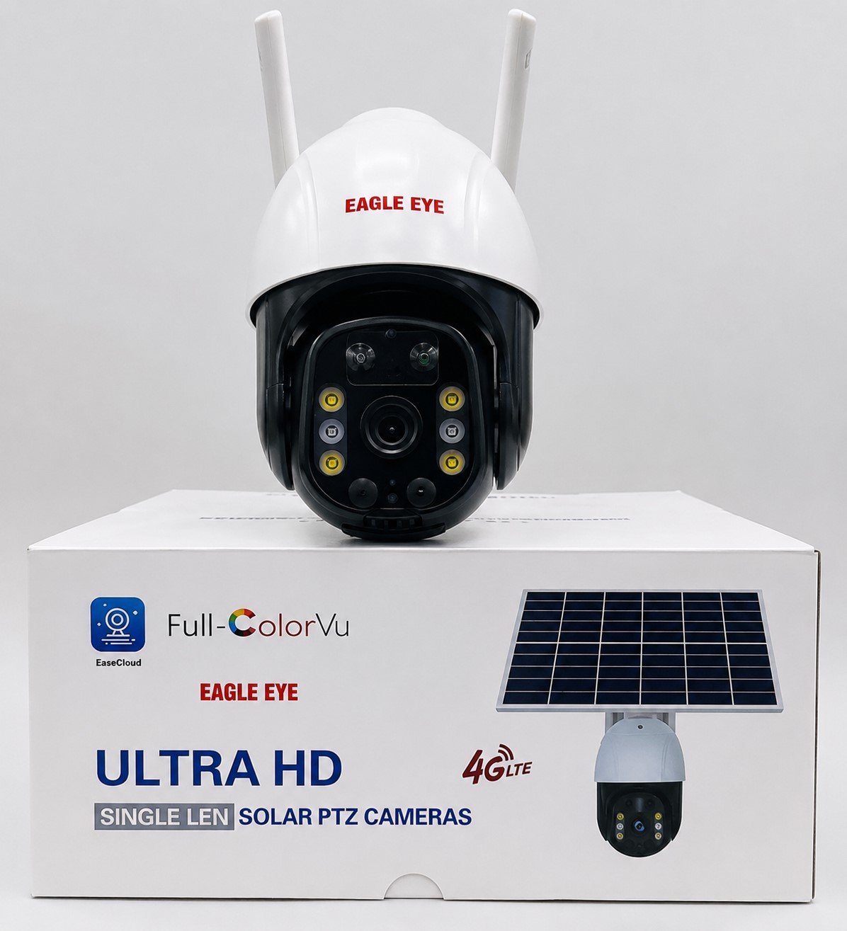 solar powered security camera