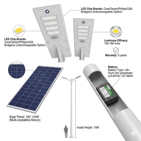 Solar Street Light Price In Nigeria