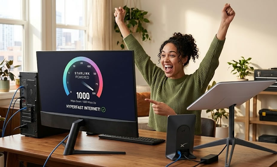 high speed starlink internet