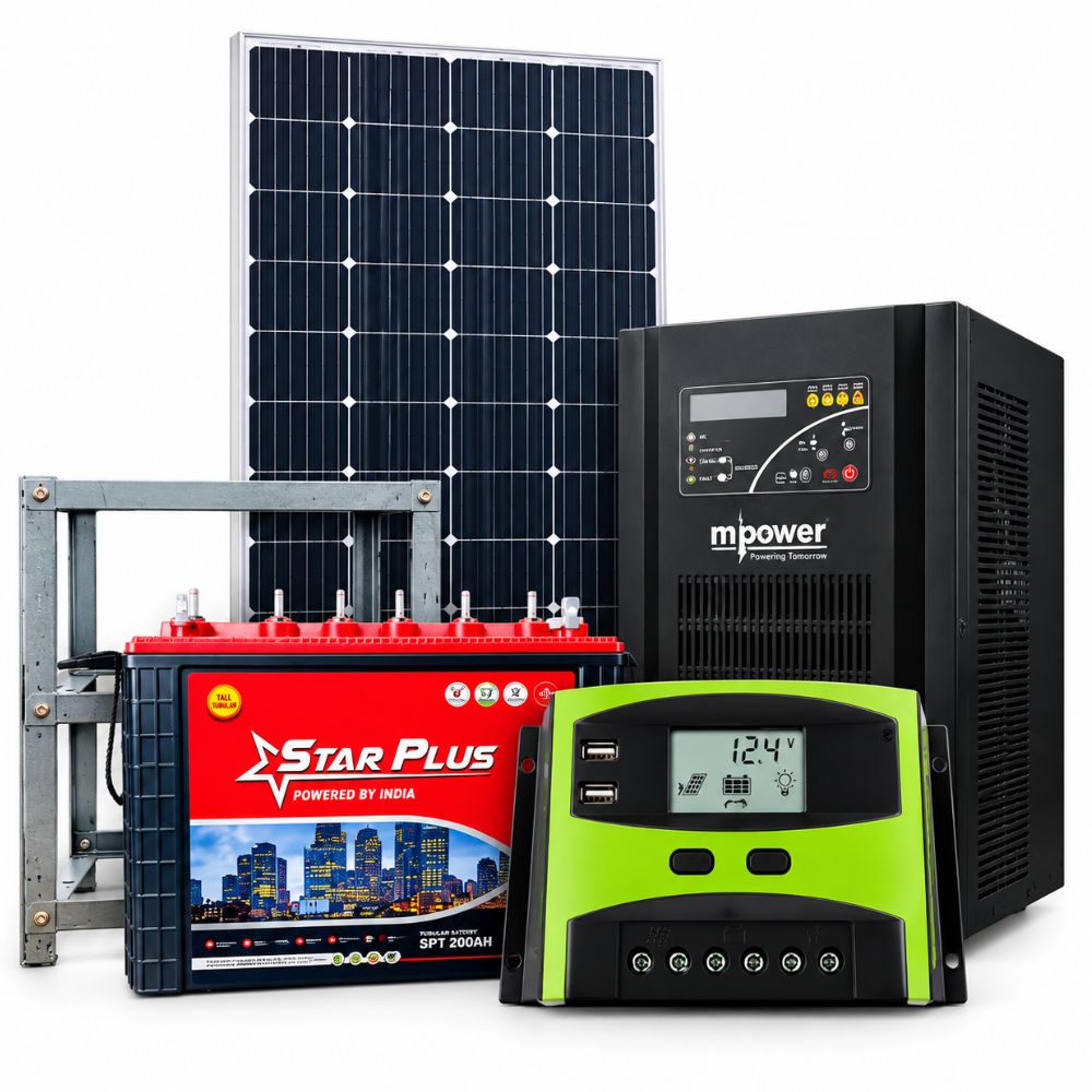 6.2kva hybrid bundle solar energy system with hybrid inverter and battery backup for homes and businesses in Nigeria.
