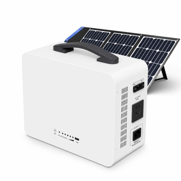 TAICO 2kWh 1000W Table Top Solar Generator Portable Power Station
