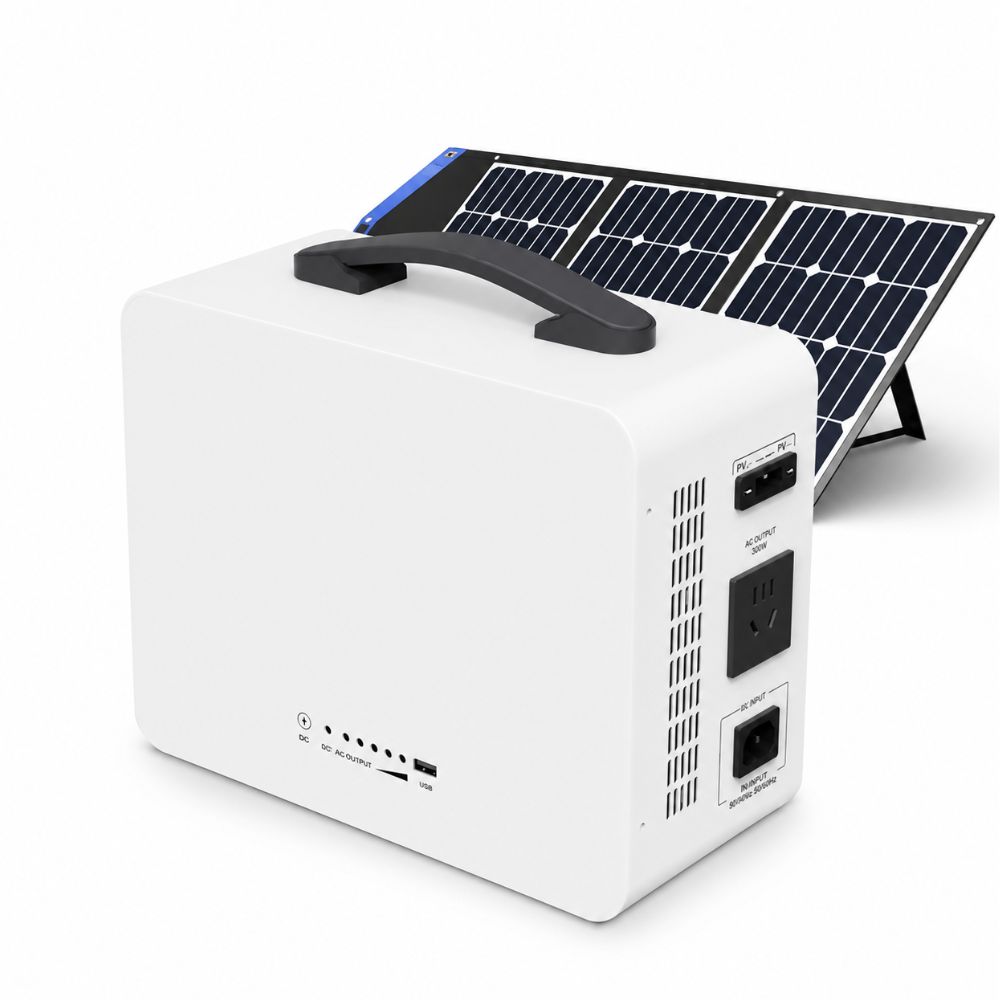 TAICO 2kWh 1000W Table Top Solar Generator Portable Power Station