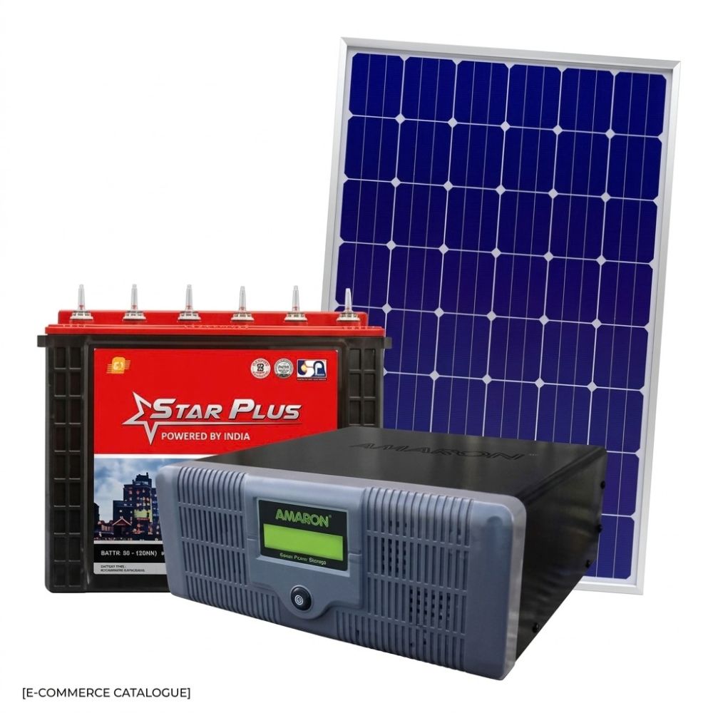 tektins 10.24kWh 48V 8000W All-in-One Solar Inverter with Lithium Battery