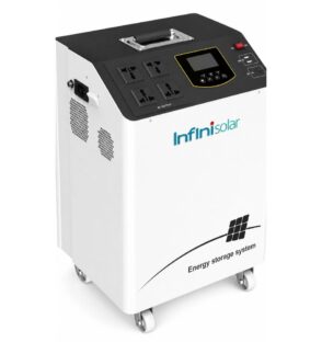 SOLAR PRO 3kWh portable solar generator without panels for home backup power and energy storage.