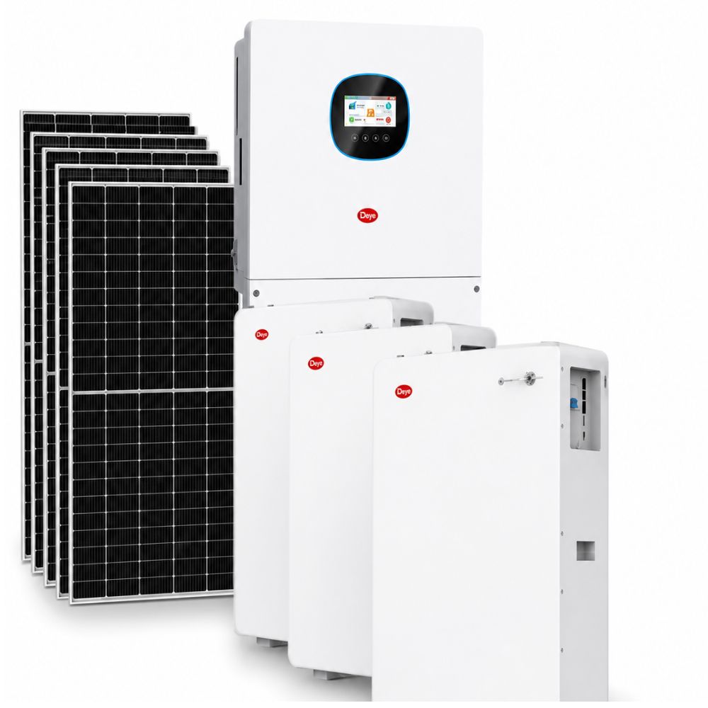 12kW 3 Phase Inverter with 48kWh Battery and 24kW Solar Package
