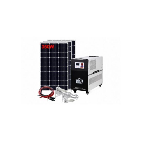 2000W/48V Portable Solar System for reliable home and backup power supply