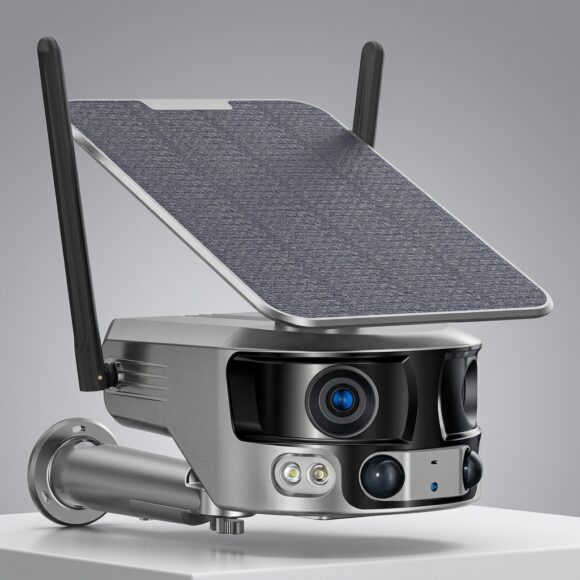 4G WiFi Solar Security Camera CCTV Outdoor Dual Lens Ultra for reliable outdoor surveillance