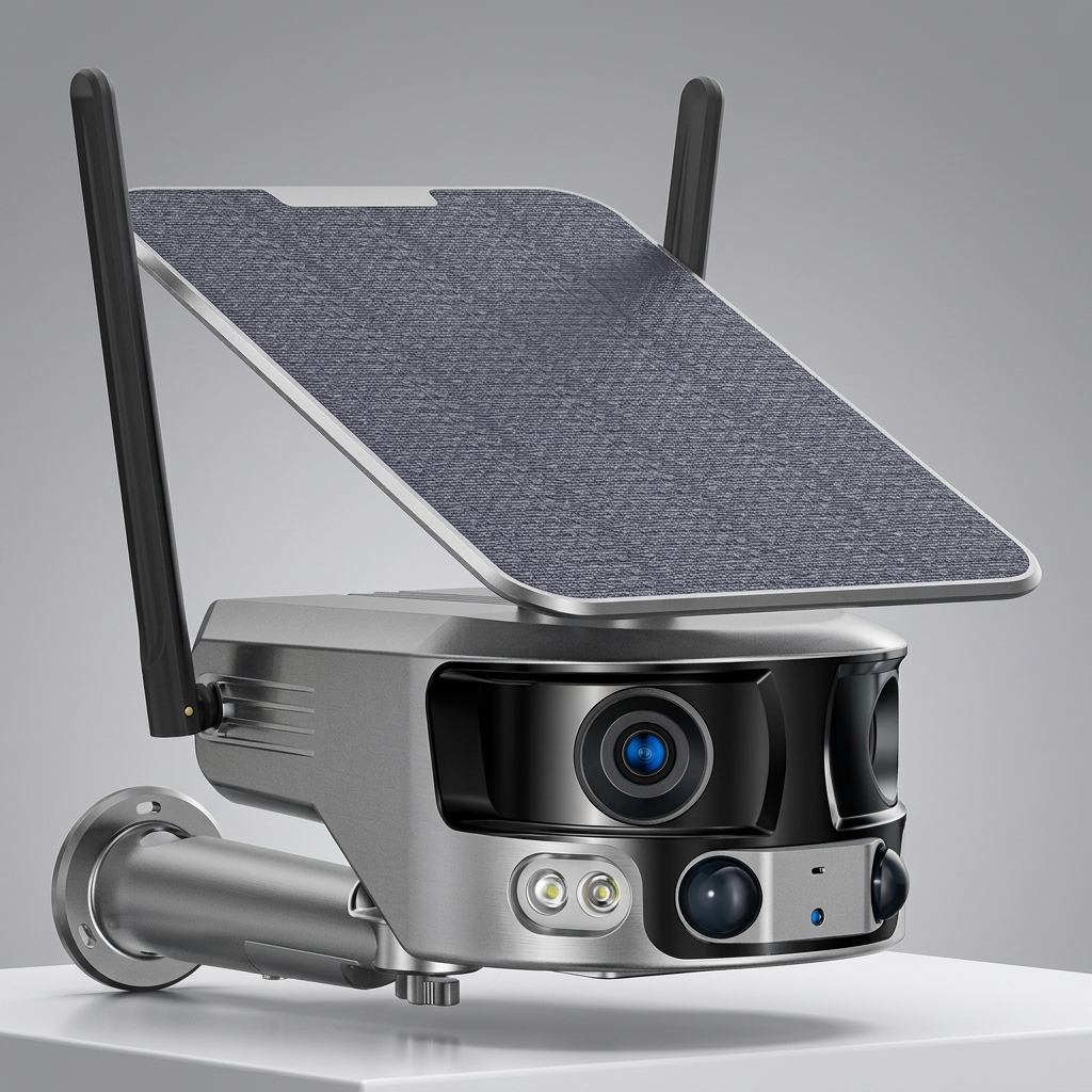 4G WiFi Solar Security Camera CCTV Outdoor Dual Lens Ultra for reliable outdoor surveillance