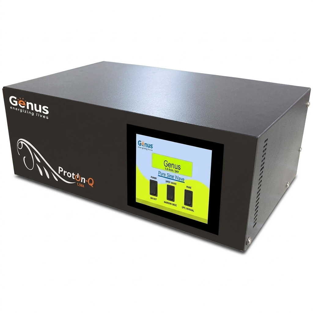 Genus Heiwa Series 1.5kVA 24V Sine Wave Inverter for Home Power Backup