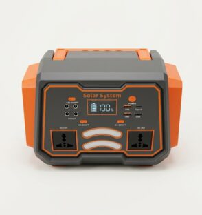 300W solar generator portable power station for home backup and off-grid energy use