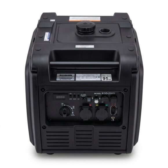 Koshin 3300i Inverter Generator – 3300W Portable Petrol Generator for Home and Business Backup Power