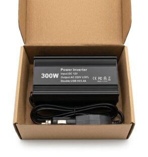300W Car Power Inverter 12V DC to 220V AC Portable Vehicle Power Converter
